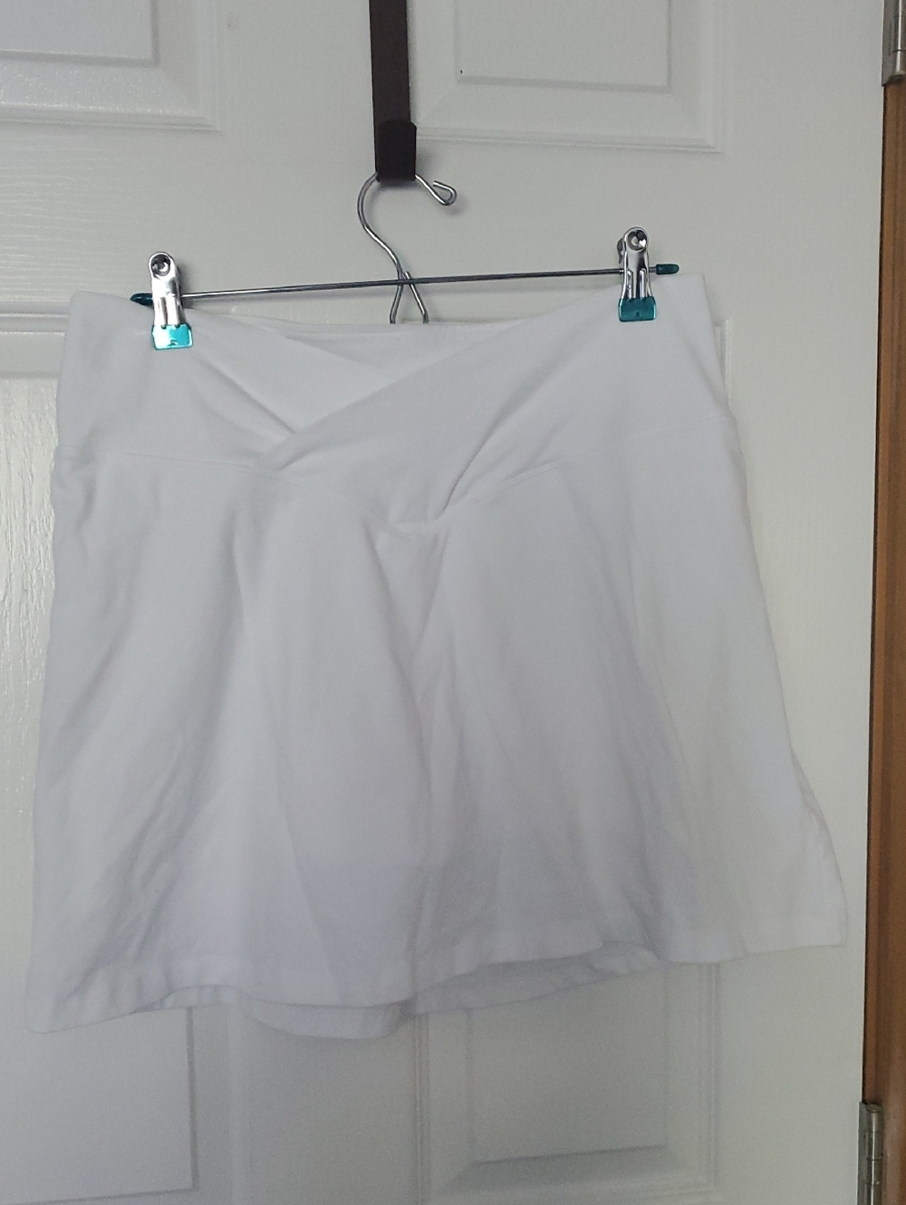 PINK Victoria's Secret White Circle Skater Skort
